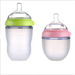Silicone Baby Bottle - BPA Free Custom Design