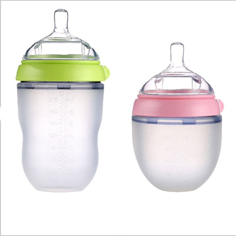 Silicone Baby Bottle - BPA Free Custom Design