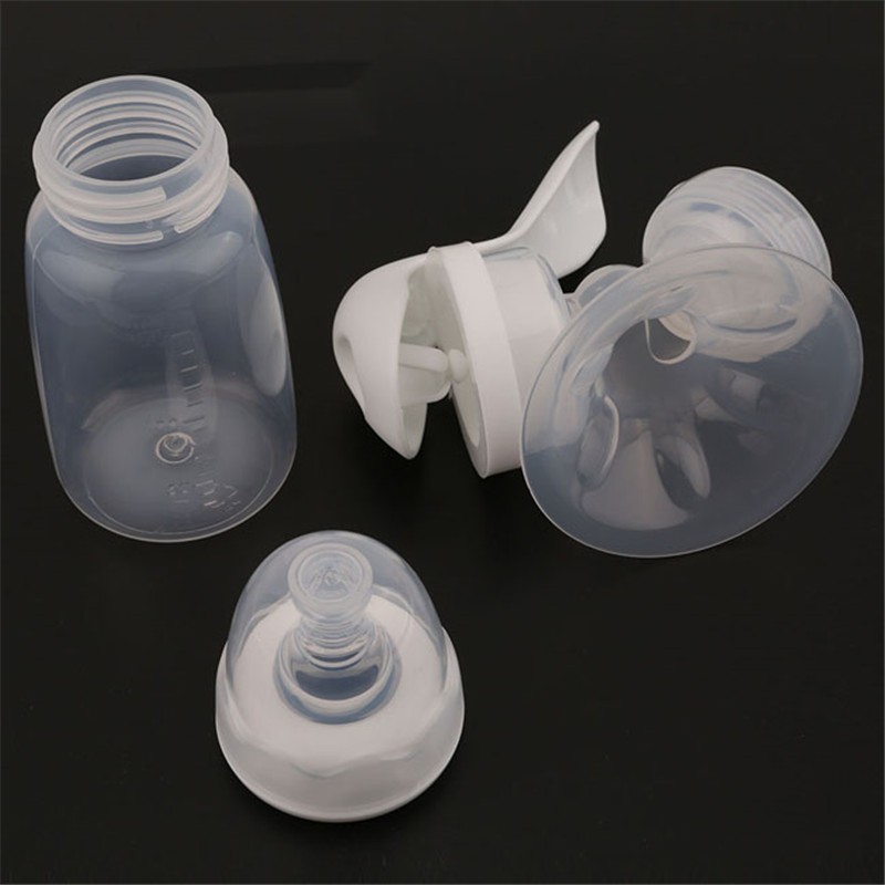 Manual Breast Pump - Portable Silicone Design