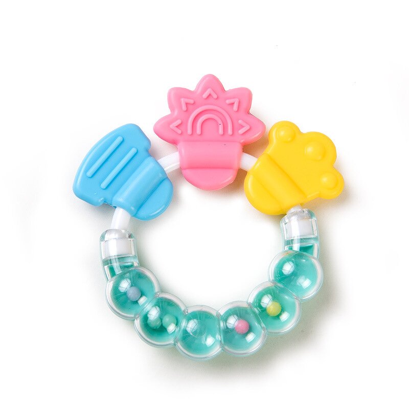 Colorful Baby Teether - Food Grade Silicone