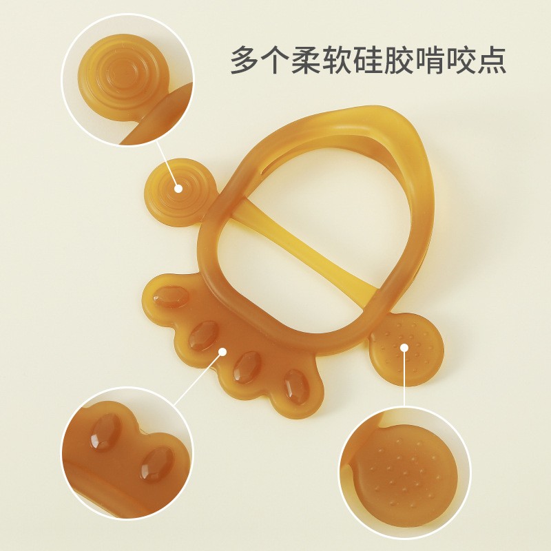 Glove Shape Teether - New Colors Silicone Toy