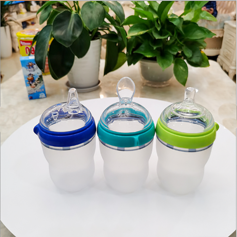 Silicone Baby Bottle - BPA Free Custom Design