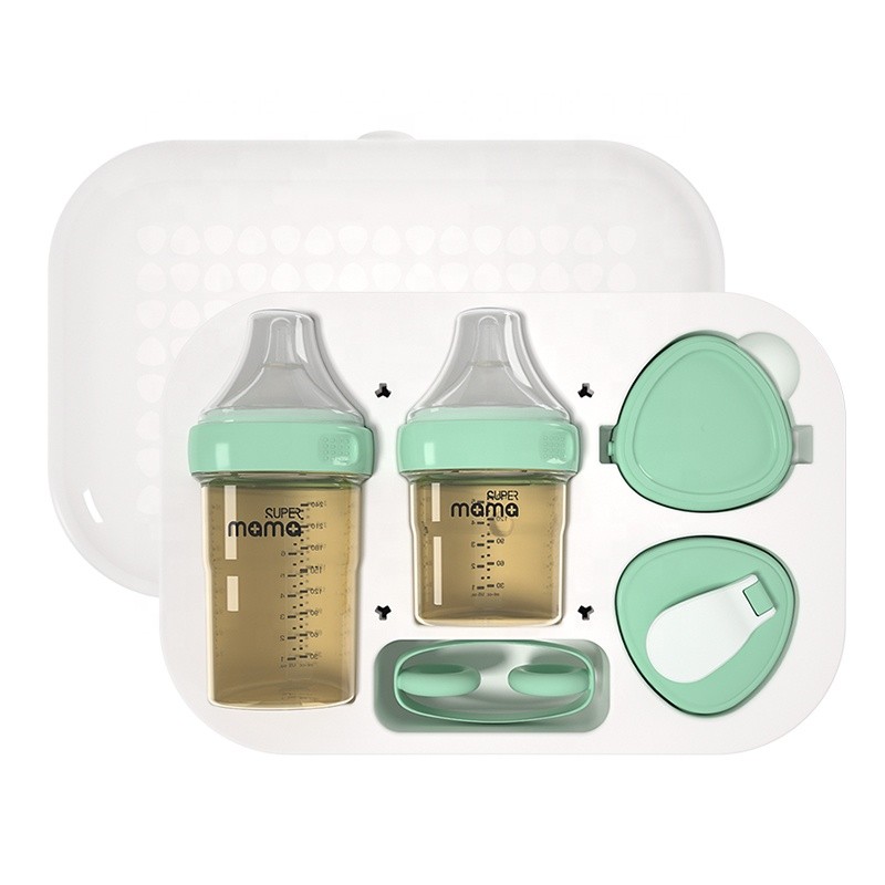 Baby Bottle Set - Newborn Triangle Gift Factory
