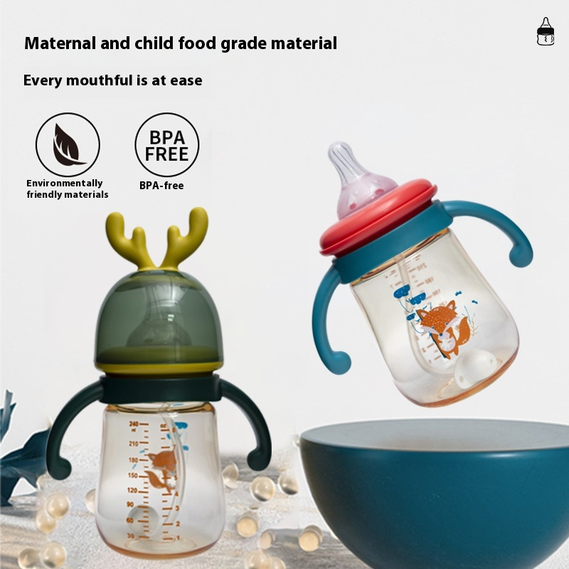 Cartoon Straw Bottle - Anti Drop Design OEM