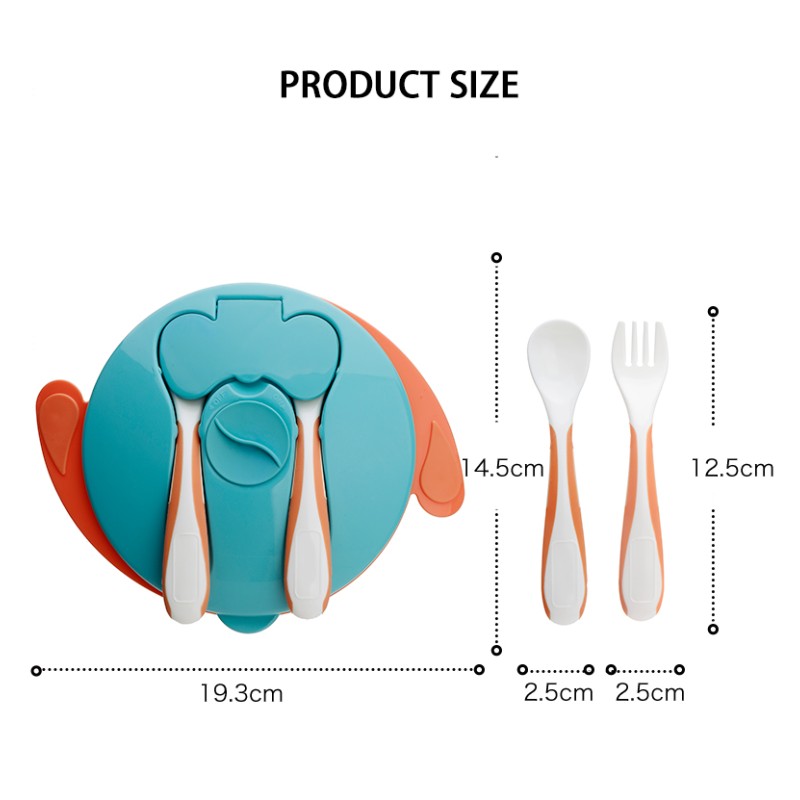 Baby Food Warmer - Bowl with Cutlery Set