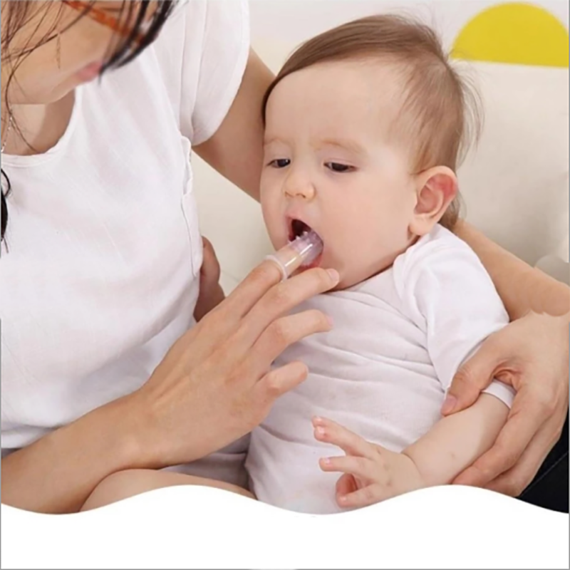 Baby Finger Toothbrush - Silicone Cover Design