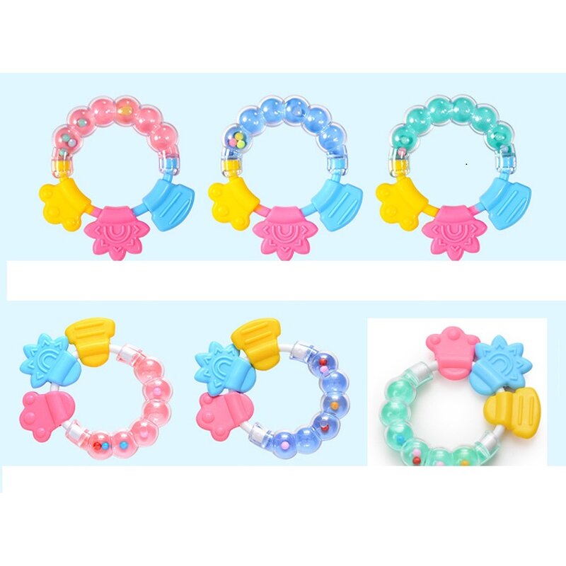 Colorful Baby Teether - Food Grade Silicone