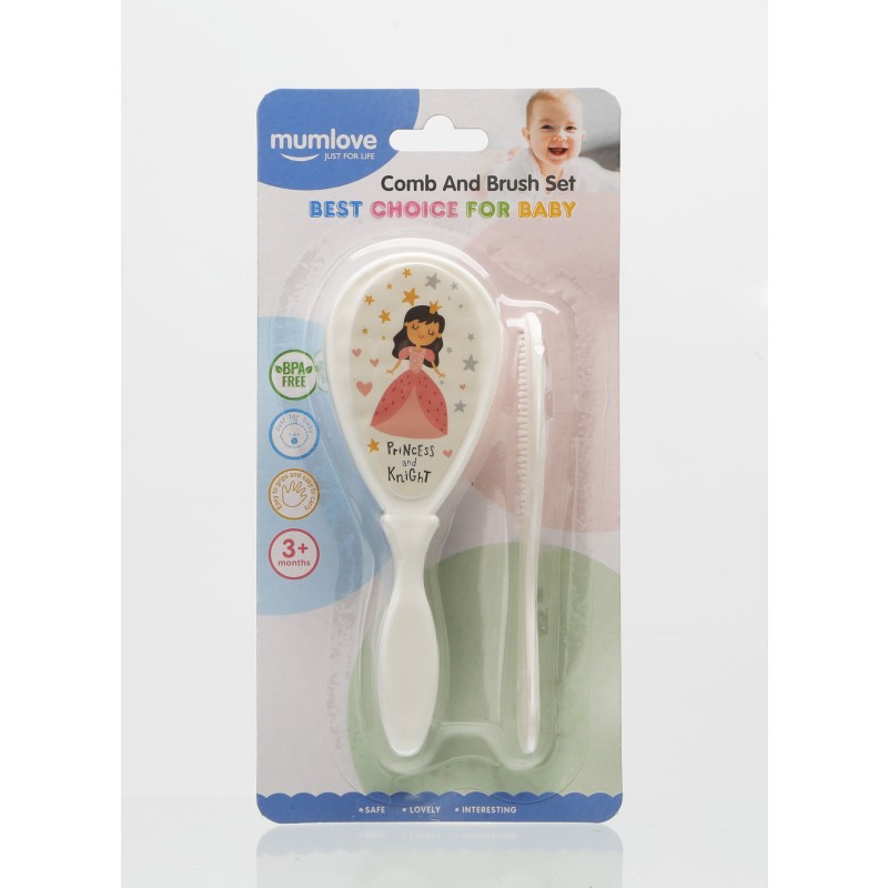 Baby Hair Brush Set - Comb Massager Kit