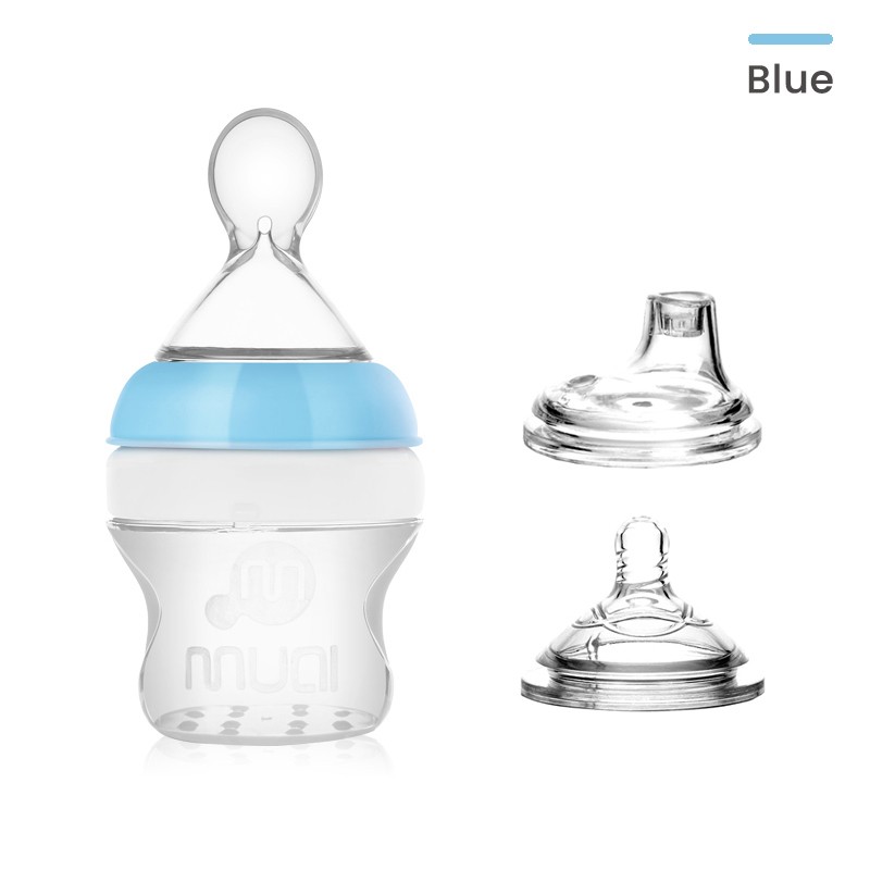 Silicone Baby Bottle - 3 in 1 High Quality Factory