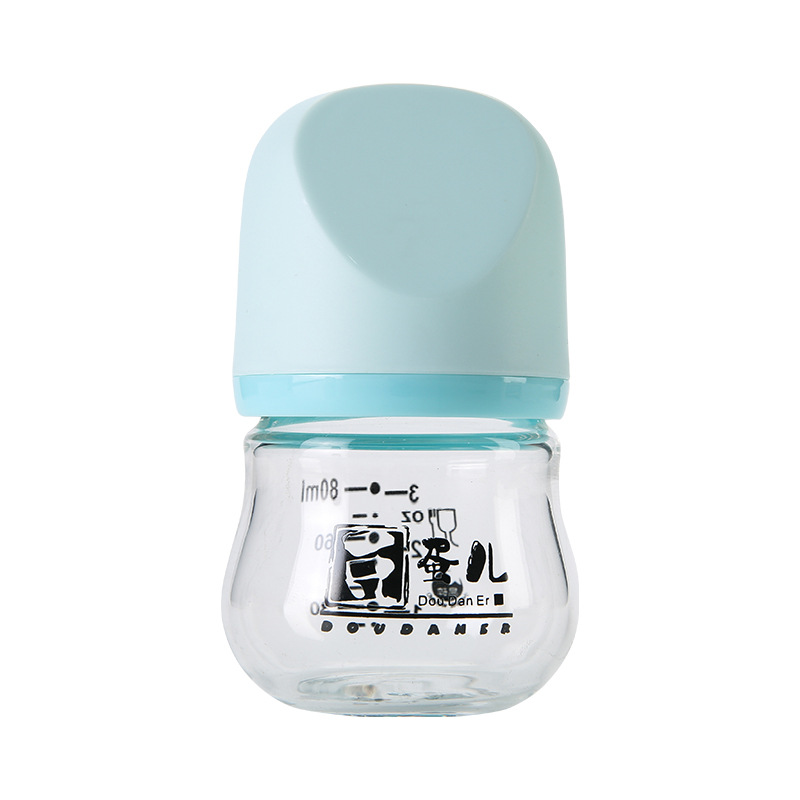 Glass Baby Bottle - Wide Anti Colic Design