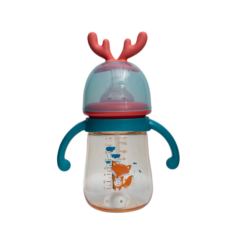 Cartoon Straw Bottle - Anti Drop Design OEM