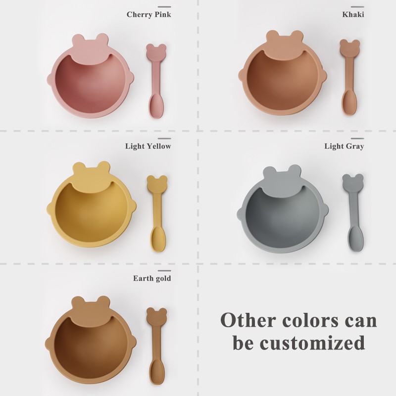 Animal Shape Plate - Non Slip Silicone Bowl