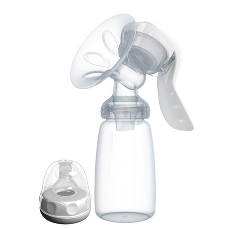 Manual Breast Pump - Portable Silicone Design