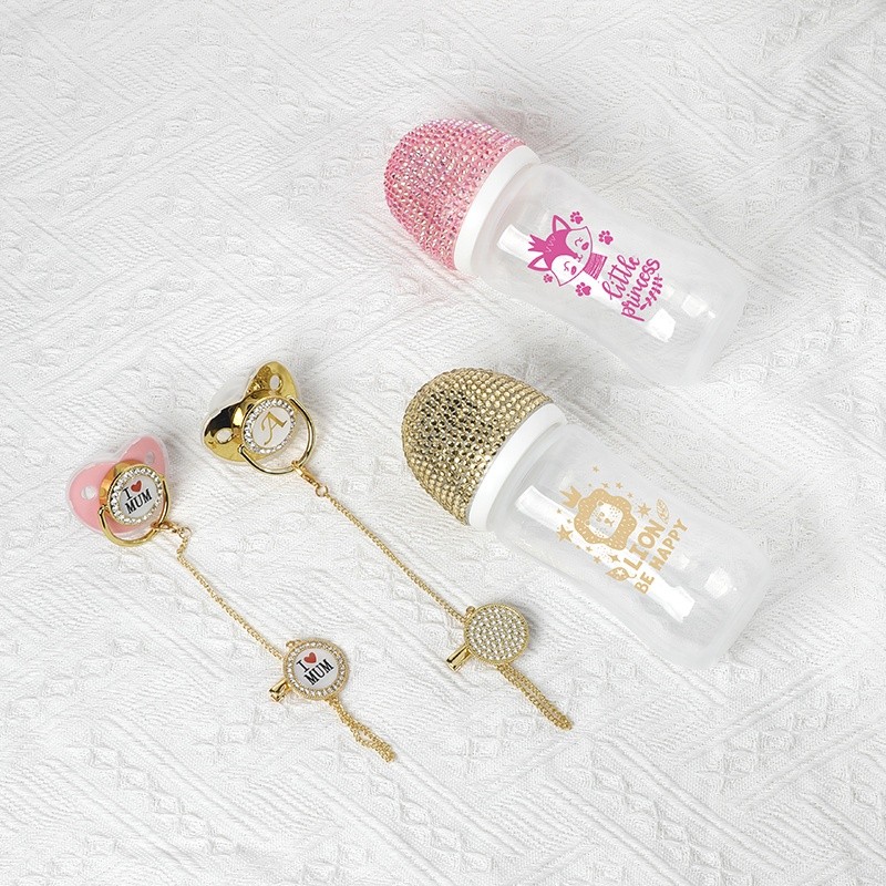 Luxury Baby Bottle - Handmade Bling OEM Factory