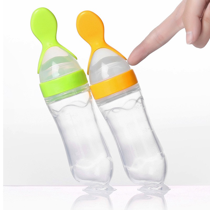PP Baby Bottle - Food Grade with Spoon Supplier