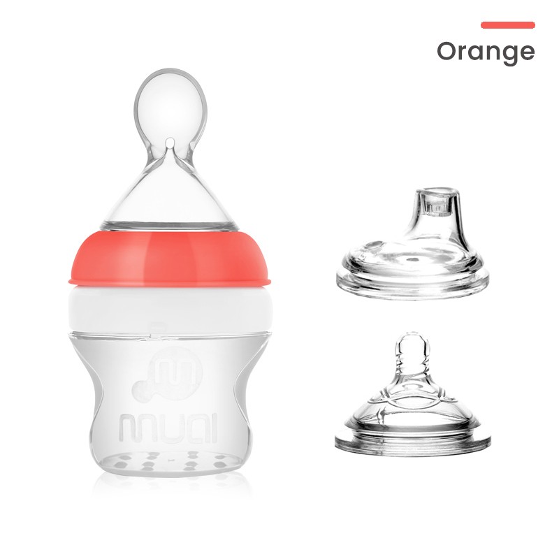 Silicone Baby Bottle - 3 in 1 High Quality Factory