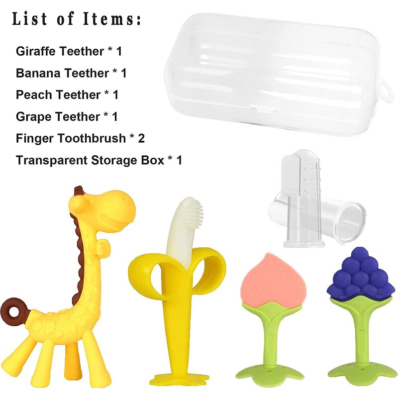Baby Teething Set - Fruit Banana Design OEM