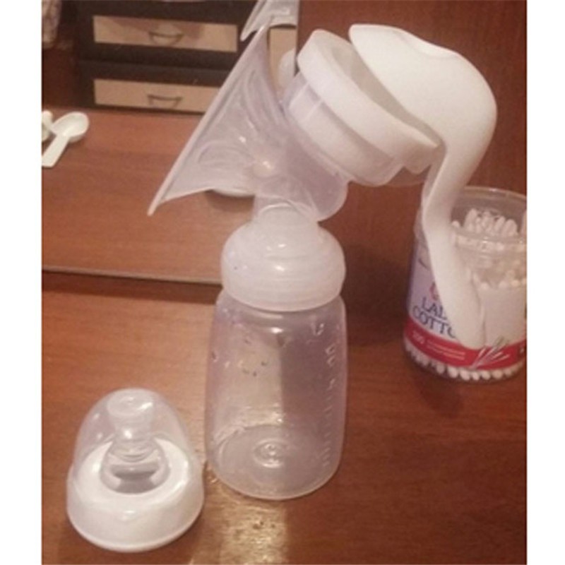 Manual Breast Pump - Portable Silicone Design