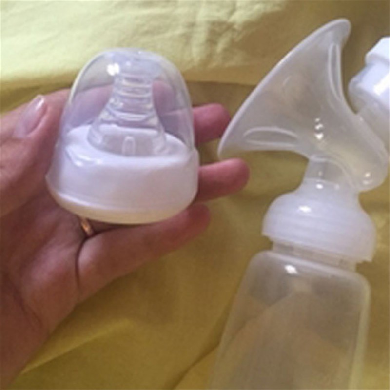 Manual Breast Pump - Portable Silicone Design