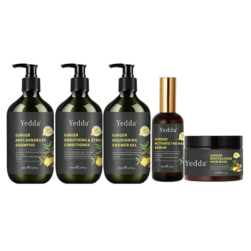 Ginger Shampoo Set - Anti Dandruff Growth