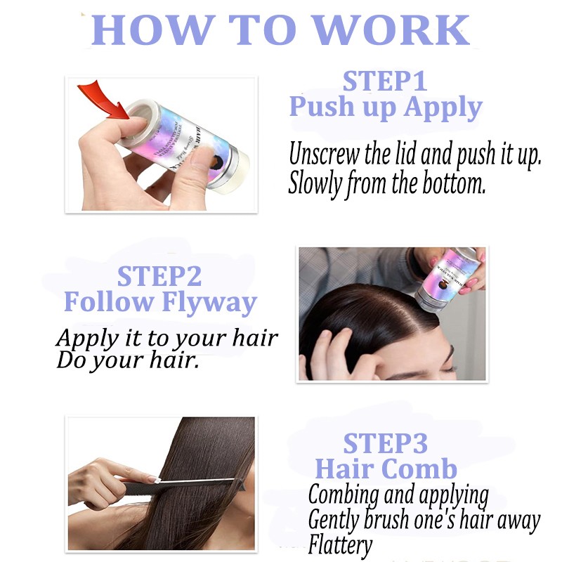 Herbal Hair Wax - Styling Curl Control