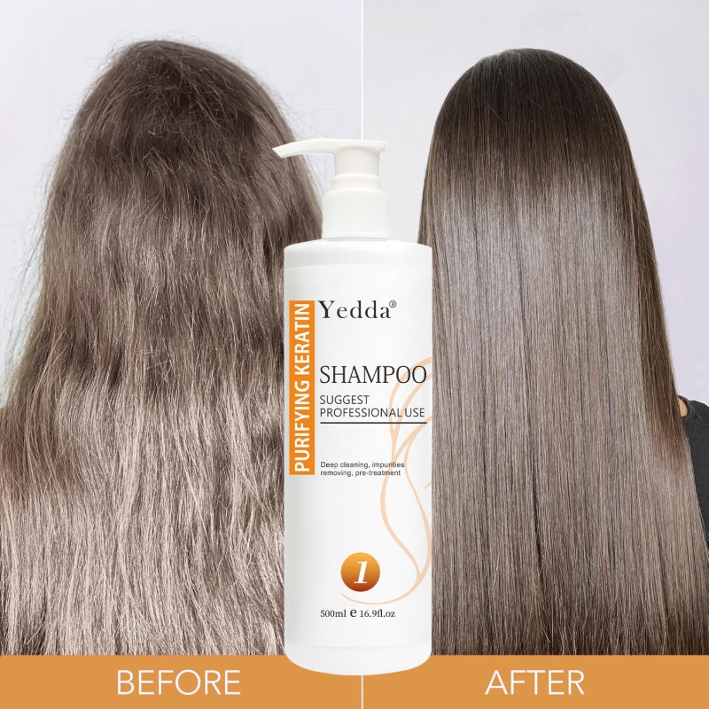 Keratin Shampoo Set - Vegan Organic Formula