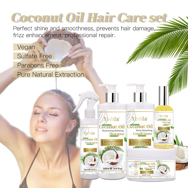 Coconut Leave In Spray - 2-in-1 Smoothing