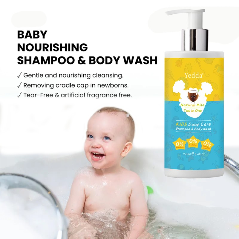 2-in-1 Baby Wash - Coconut Milk Gel Formula