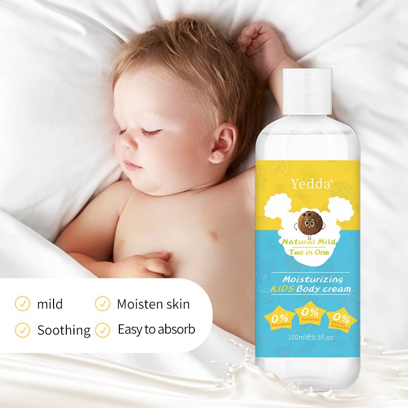 Baby Body Cream - Paraben Free Moisturizing