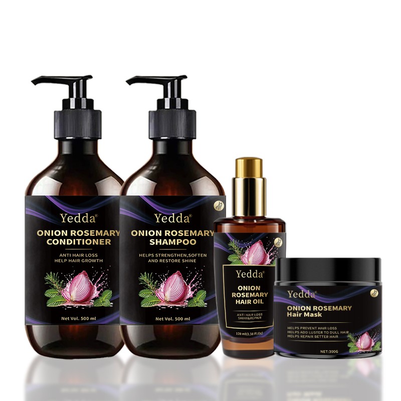 Onion Hair Oil - Nourishing Gold Bottle