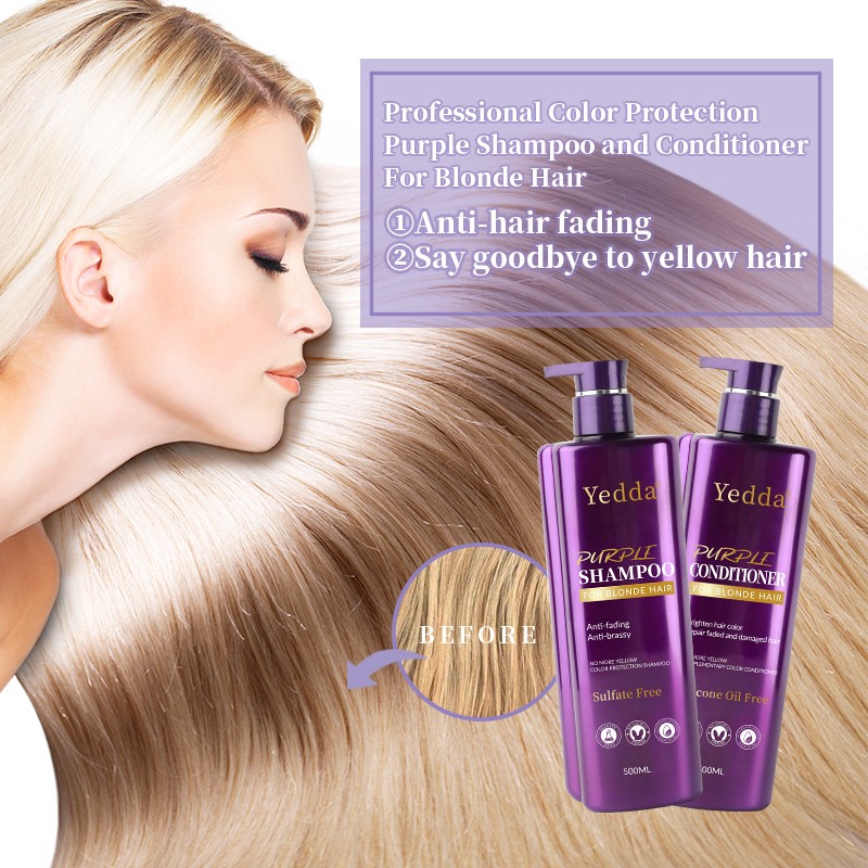 Herbal Purple Shampoo - 500ml Moisturizing