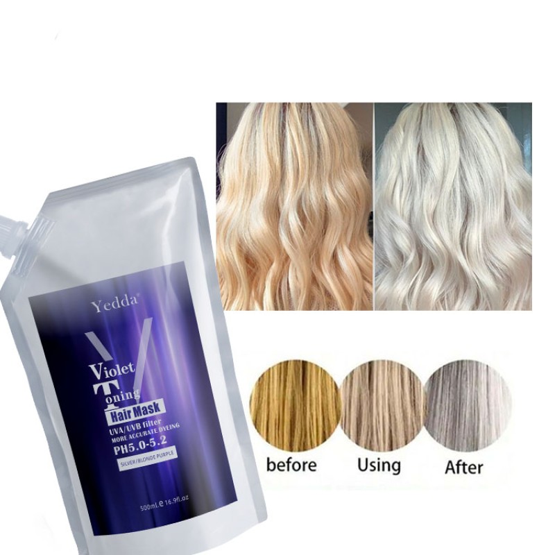 Purple Toning Shampoo - Hydrating Brightening