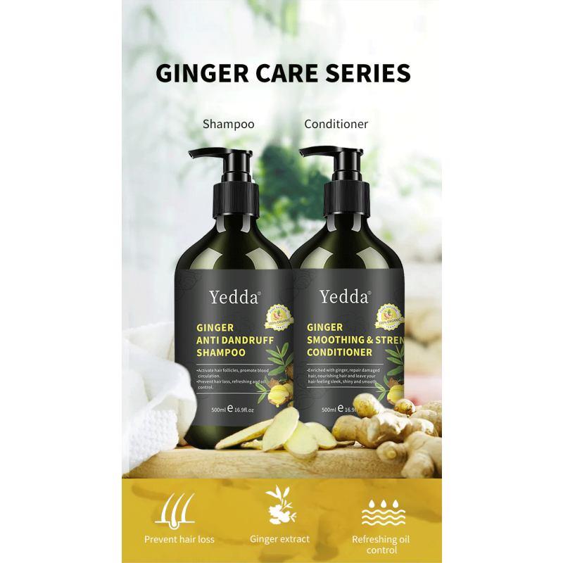 Ginger Conditioner - 500ml Organic Soothing