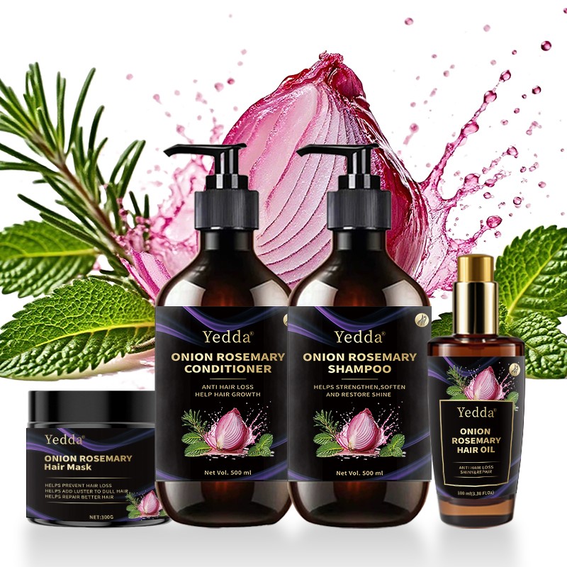 Onion Hair Oil - Nourishing Gold Bottle