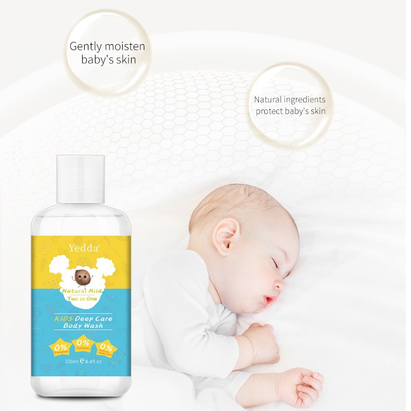 Baby Shampoo Wash - 200ml Paraben Free OEM