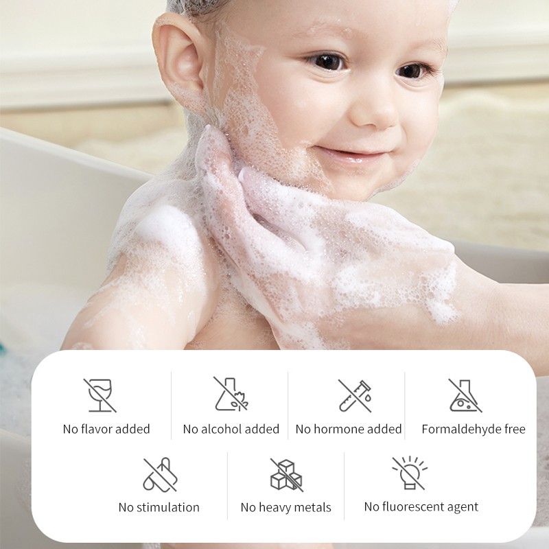 Baby Shampoo Wash - 200ml Paraben Free OEM