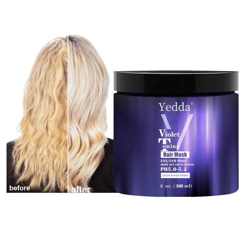 Purple Hair Mask - Color Protection Organic
