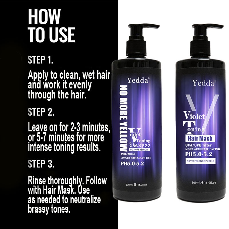 Purple Toner Shampoo - Professional Custom