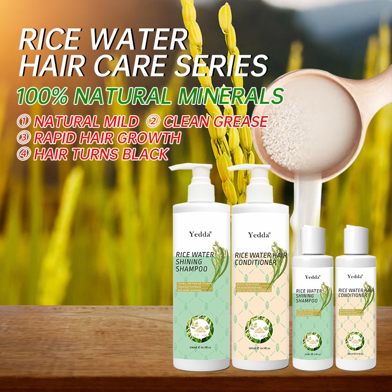 Rice Shampoo Set - Vegan Anti Hair Loss