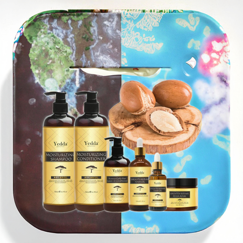 Argan Oil Hair Care Set - OEM Organic Shampoo Conditioner Manufacturer