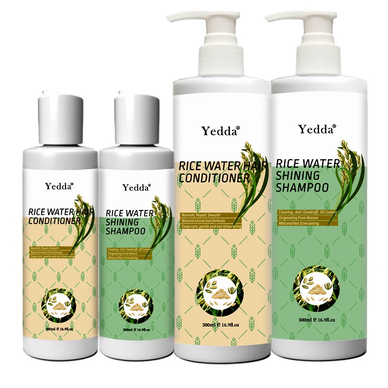 Organic Rice Shampoo - Strengthens Nourishes