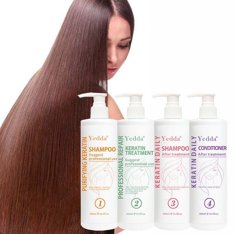 Salon Keratin Treatment - Brazilian Straightening