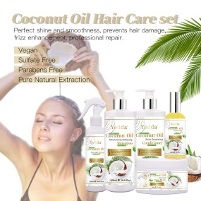 Coconut Oil Shampoo - 500ml Herbal Formula
