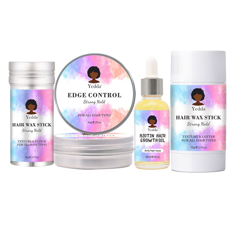 Herbal Hair Wax - Styling Curl Control