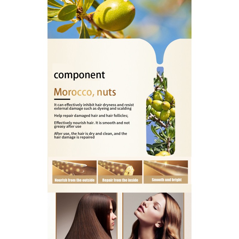 2-in-1 Shampoo Conditioner - Organic Argan Oil Factory