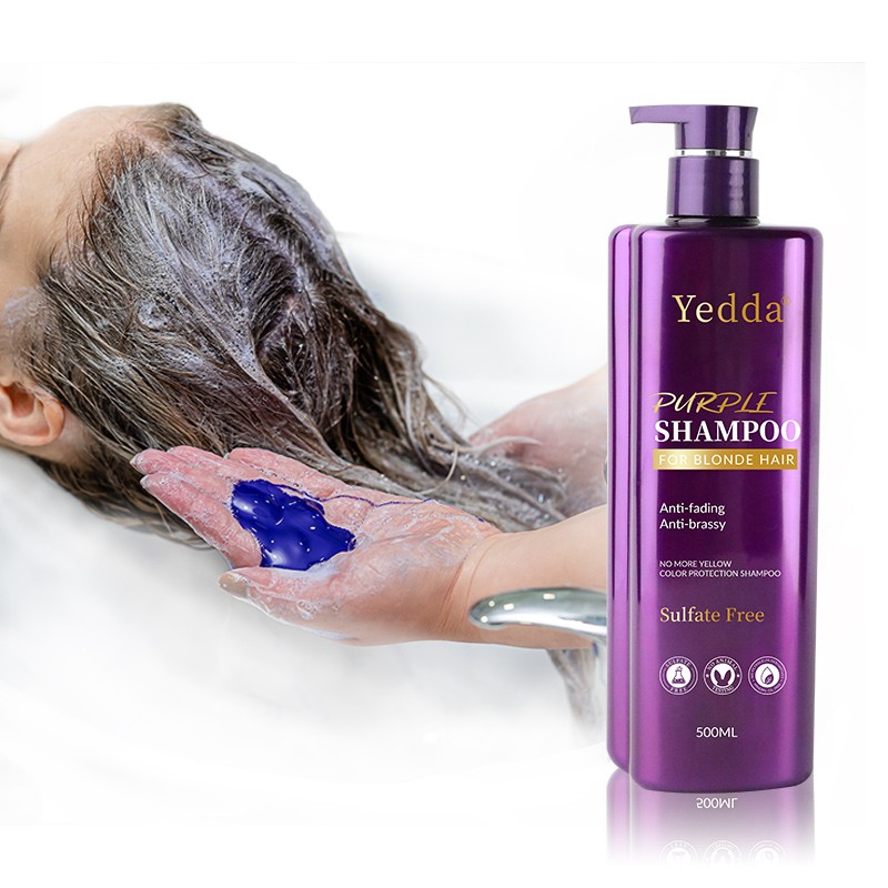 Herbal Purple Shampoo - 500ml Moisturizing