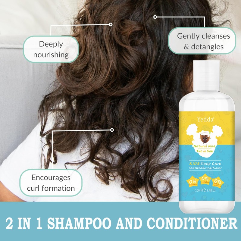 Kids Hair Wash - Organic Dry Moisturizing