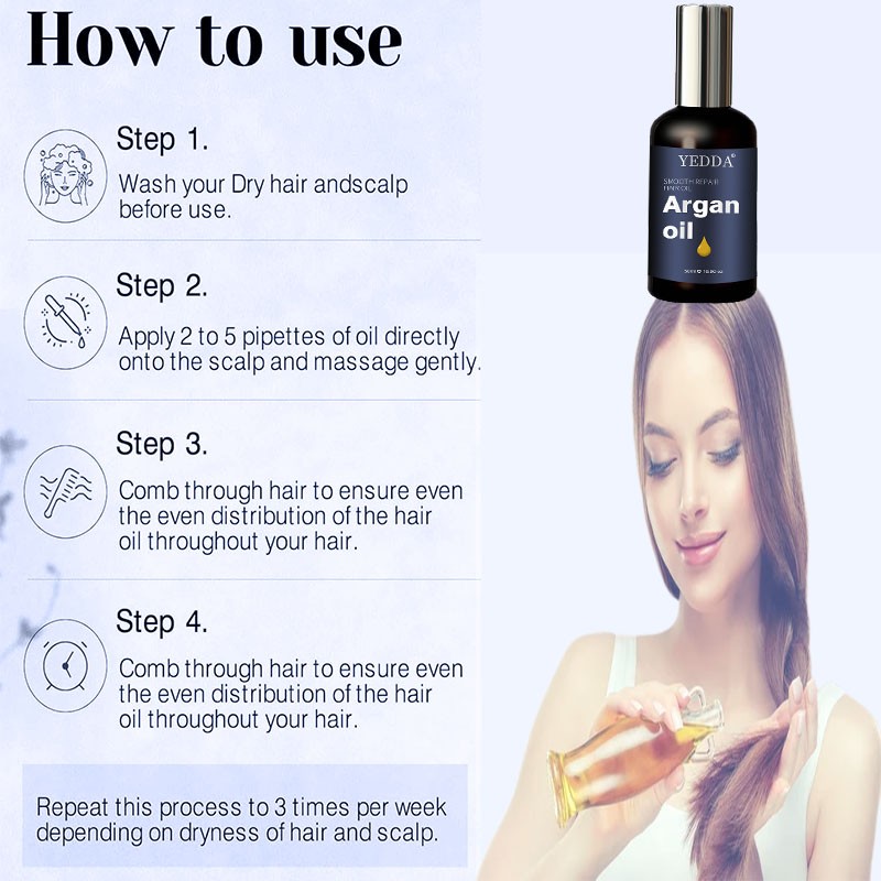 Argan Oil Hair Care - Custom Organic 100ml OEM