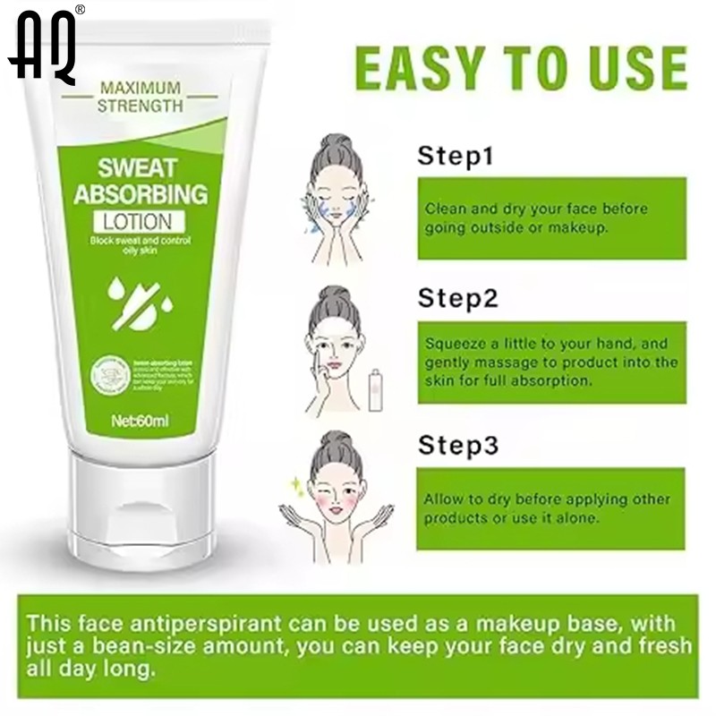 Face Cream Lotion Manufacturer - Private Label Lightweight Absorption Control Oily Custom Logo Mineral Antiperspirant