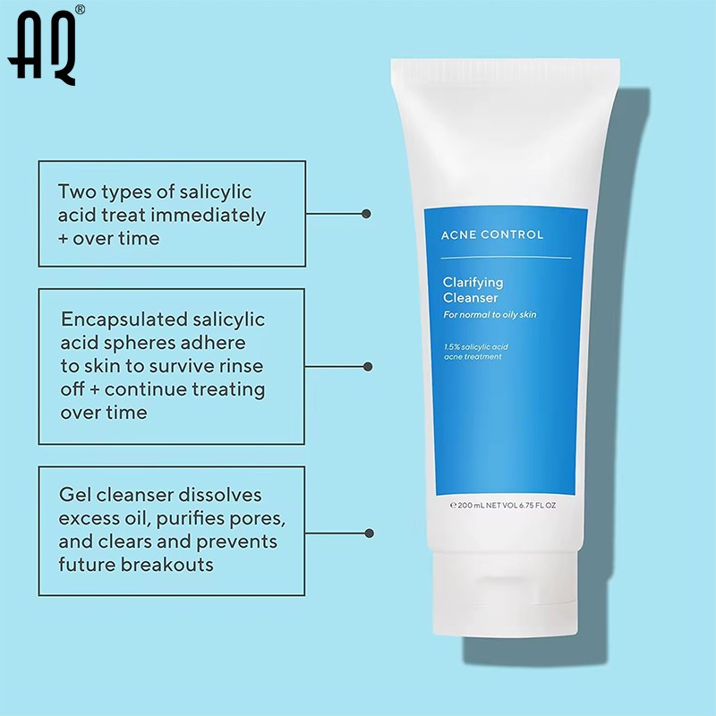 Facial Cleanser Manufacturer - Custom Amino Acid Gentle Organic Cream Oil Removal Unisex Moisturizing for Acne Skin